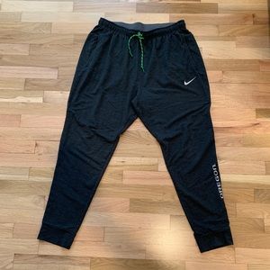Men’s Nike “Oregon Duck” dark gray joggers sz lrg